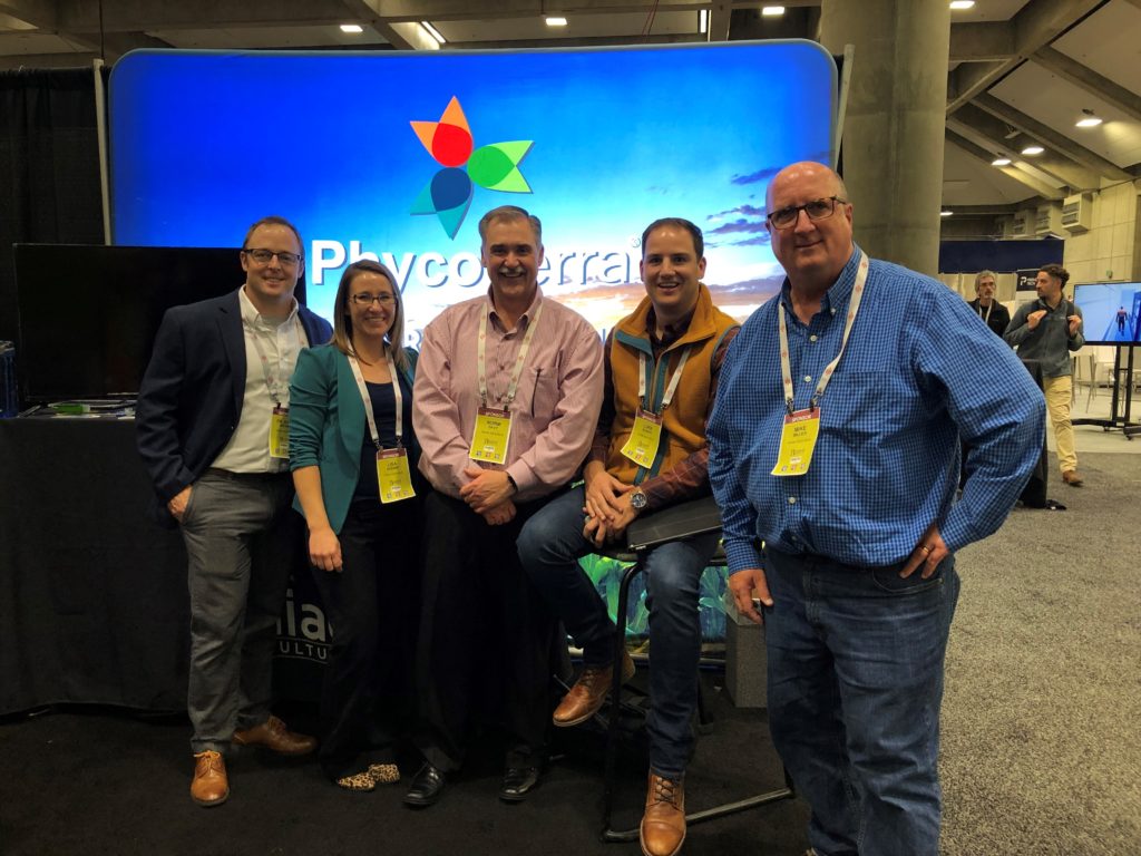 PhycoTerra® team at the 2021 Almond Conference in California