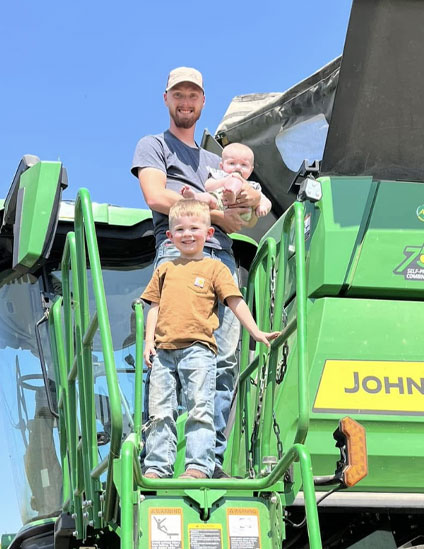 Marshall Brown with family